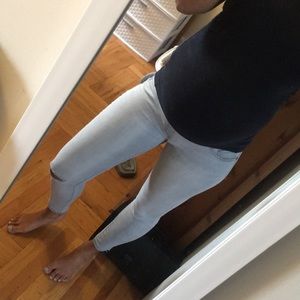 Grey Motherhood Maternity Skinny Jeans